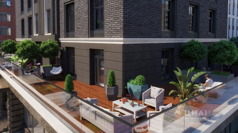 1-комн. апартаменты, 40,2 м²