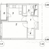 1-комн. квартира, 36,1 м²