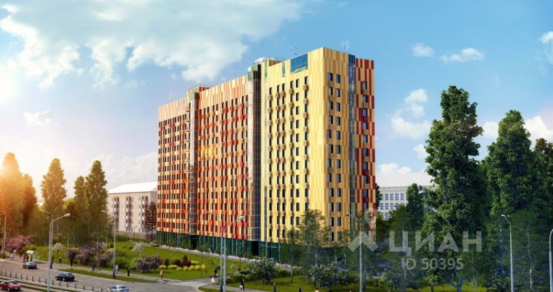 1-комн. апартаменты, 18,5 м²