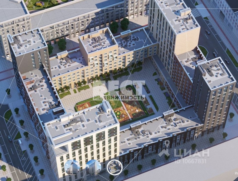 1-комн. квартира, 48,93 м&sup2;