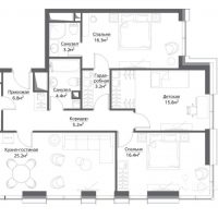 4-комн. квартира, 103,9 м²