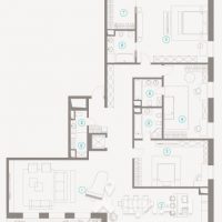 Многокомнатная квартира, 265,61 м²