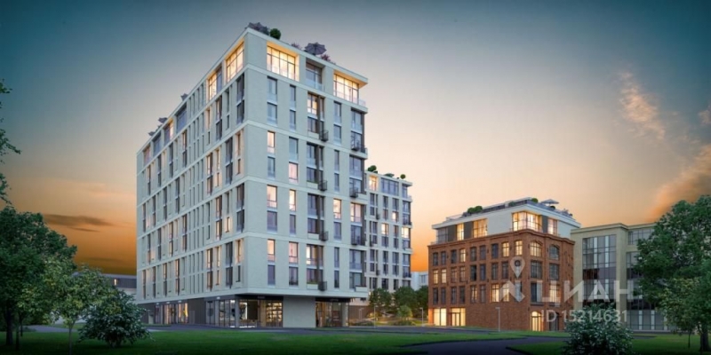 1-комн. квартира, 55,2 м²
