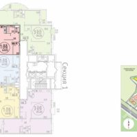 1-комн. квартира, 51,6 м²