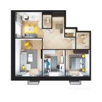 3-комн. квартира, 77,9 м²