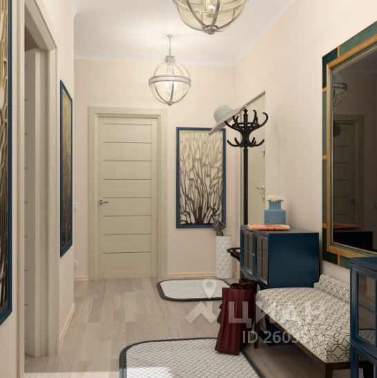 1-комн. апартаменты, 39,48 м²