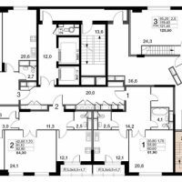 2-комн. квартира, 82,8 м²