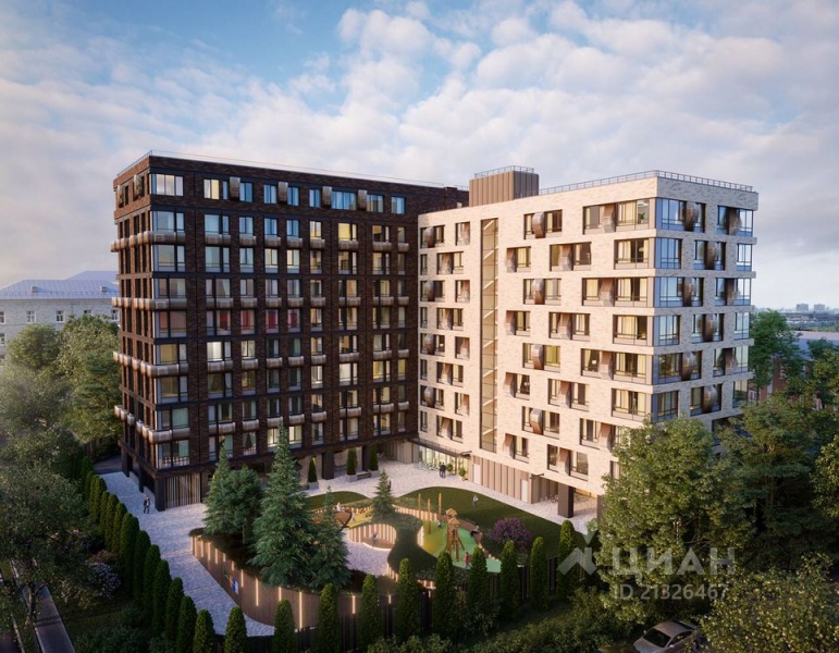 1-комн. апартаменты, 32 м²