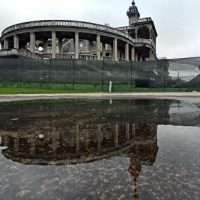 Благоустройство парка у Северного речного вокзала закончат к осени