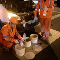 На дорогах Москвы появится более 350 островков безопасности