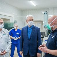 Собянин открыл коронавирусный стационар